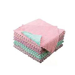 Kitchen Dish Cloths Microfiber Cleaning Cloth - As Pic
