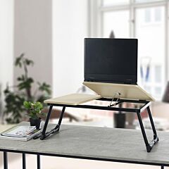 Foldable Laptop Pc Lapdesk/ Support Table/mobile Portable Folding - As Picture