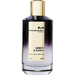 Mancera Amber & Roses By Mancera Eau De Parfum Spray 4 Oz *tester - As Picture