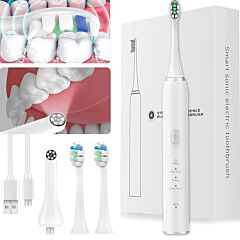 Sonic Electric Toothbrush With Camera - White