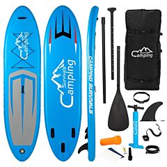 Inflatable Paddle Boards Ultra-light Stand Up Paddle Board , Surf Board Sup Accessories & Carry Bag Xh - Blue & Gray & Black