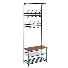 Hanger With Storage Space - Black