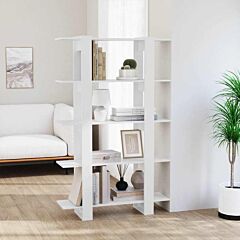 Book Cabinet/room Divider White 39.4"x11.8"x63" - White