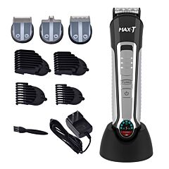 (do Not Sell On Amazon) Mens Beard Trimmer, Hair Clipper Mustache Trimmer Hair Cutting Groomer Kit 3 In 1 For Men Precision Trimmer With Usb Charging Base Rt - As Pic
