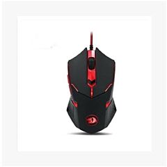 Eating Chicken Luminous Gaming Game Usb Wired Mouse - Black Red