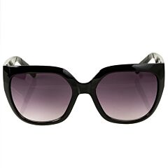 Free Shipping Pc Lens Trendy Cat 3 Uv400 Protection Ladies 2021 Sunglasses Fashion 1 Piece / Bag - Black/grey