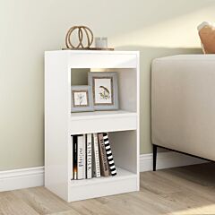 Book Cabinet/room Divider White 15.7"x11.8"x28.3" - White