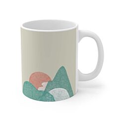 Abstract Landscape Coffee Tea Mug - One Size