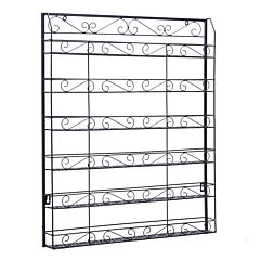 6 Tier Metal Nail Polish Display Organizer Wall Rack Holder--ys - As Picture