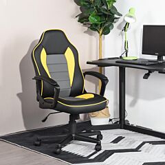 Ergonomic Chair - Black+yellow