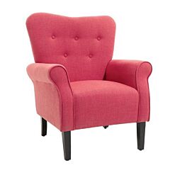 31.5'' Wide Tufted Armchair - Red