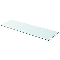 Shelf Panel Glass Clear 35.4"x11.8" - Transparent