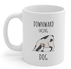 Downward Facing Dog Mug - One Size