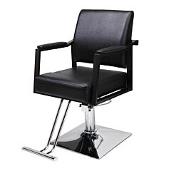 Small Barber Chair-black - Black