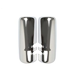 Leavan Door Mirror Cover Chrome For Kenworth T680 T880 Driver&passenger Side Lh+rh - As Pic