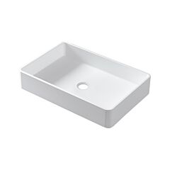 Fs130-545 Solid Surface Basin - White