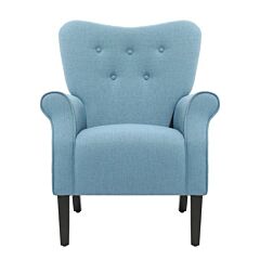 31.5'' Wide Tufted Armchair - Blue