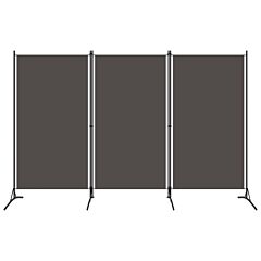 3-panel Room Divider Anthracite 102.4"x70.9" - Anthracite