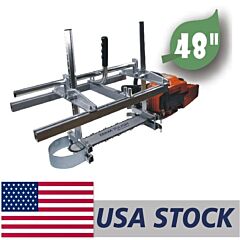 Farmertec 48 Inch Holzfforma® Chainsaw Mill Planking Milling From 18'' To 48'' Guide Bar - 48inch