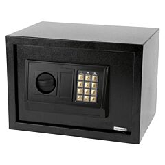 Small Size Electronic Digital Steel Safe Strongbox Black Rt - Black