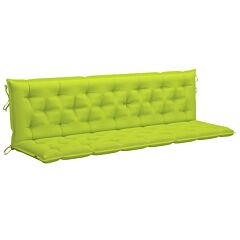 Cushion For Swing Chair Bright Green 78.7" Fabric - Green