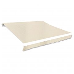 Awning Top Canvas Cream 9' 10"x8' 2" (frame Not Included) - Cream
