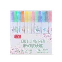 Highlighter Pen Student Marker - 12colors 2sets