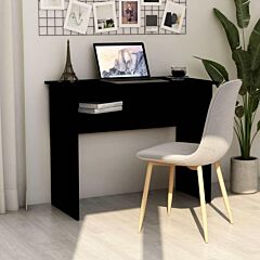 Desk Black 35.4"x19.6"x29.1"chipboard - Black