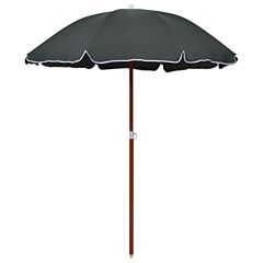 Parasol With Steel Pole 70.9" Anthracite - Anthracite