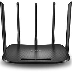Wireless Router Dual-band Gigabit High-speed Fiber Broadband - Black