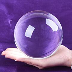 Dsjuggling Clear Acrylic Contact Juggling Ball 120mm - 4.72" In Transparent Color For Isolations And Body Rolls - Clear