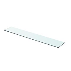 Shelf Panel Glass Clear 27.6"x4.7" - Transparent