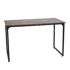 Computer Desk Without Storage Shelf-rustic Brown, Small - Rustic Brown