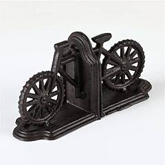 Decorative Cool Bicycles Bookends - Black
