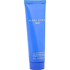 Marc Ecko Blue By Marc Ecko Hair & Body Wash 3 Oz - As Picture