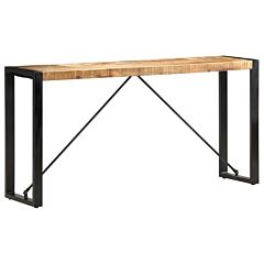 Console Table 59.1"x13.8"x29.9" Solid Mango Wood - Brown