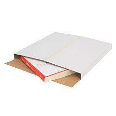 25 Album Paper Box 12.5 " X 12.5" X 1/2 "& 1" (31.75 * 31.75 * 1.27cm & 2.54cm) - White