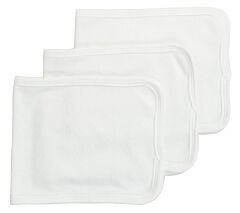 Baby Burpcloth With White Trim (pack Of 3)