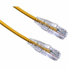 Axiom 60FT CAT6 Snagless BENDnFLEX Ultra-Thin Patch Cable - Yellow - TAA Compliant