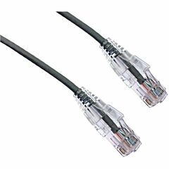 Axiom 100FT CAT6A BENDnFLEX Ultra-Thin Snagless Patch Cable (Gray) - TAA Compliant