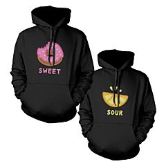 Sweet And Sour BFF Matching Hoodies Best Friends Hooded Sweatshirts