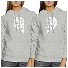 She Got It From Me Grey Cute Matching Hoodies Gift Ideas For Moms