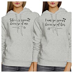 She Is Gorgeous Grey Cute Couple Hoodie Funny Mothers Day Gifts