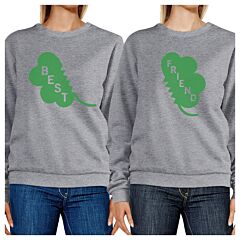 Best Friend Clover Funny Matching Sweatshirt For St Patricks Day