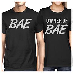 Bae And Owner Of Bae Matching Couple Black Shirts