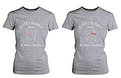 Cute Best Friend Shirts - Everybunny Needs a Best Bunny Matching BFF Shirts