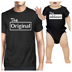 Original And Mini Dad Baby Matching Outfits Gift Ideas For New Dads