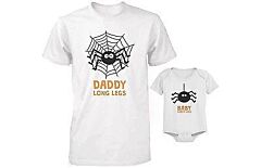 Cute Father and Son Matching Outfit for Halloween - Daddy and Baby Spider