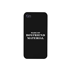 Boyfriend Material Black Cute Phone Cover Gift For Him