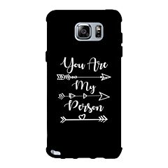 You Are My Person - Black Phone Case